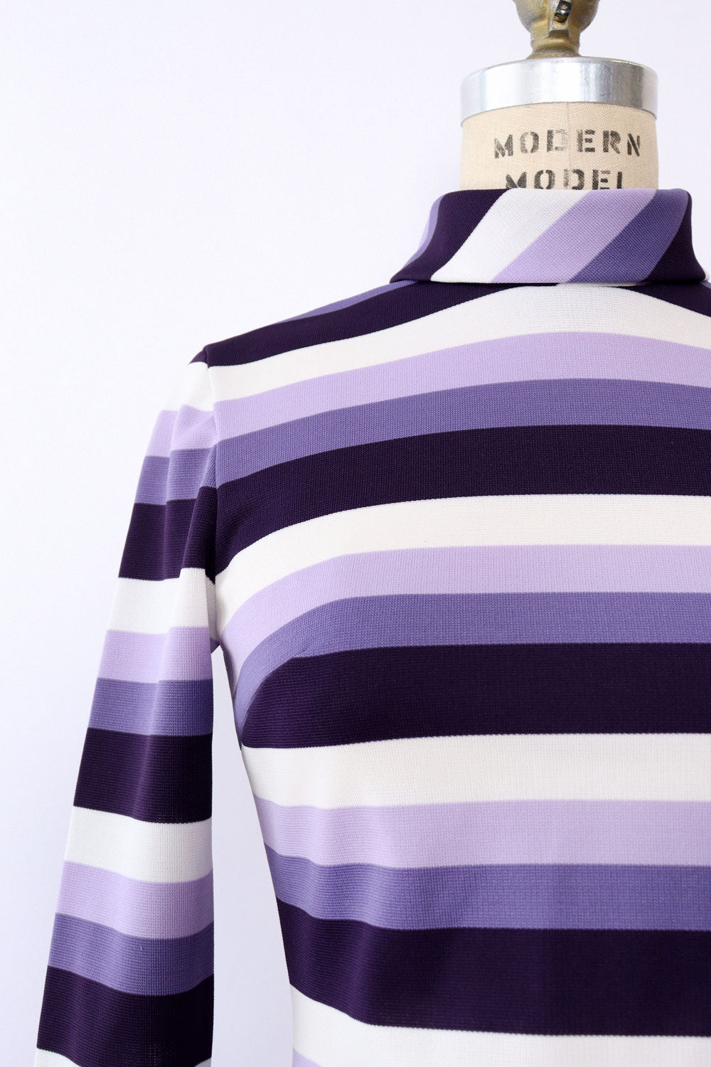 Violet Tonal Stripe Dress S/M