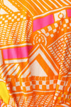 1960s Ogust Vibrant Dress/Duster S/M
