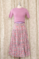 Laura Ashley Tiered Garden Skirt XS-M