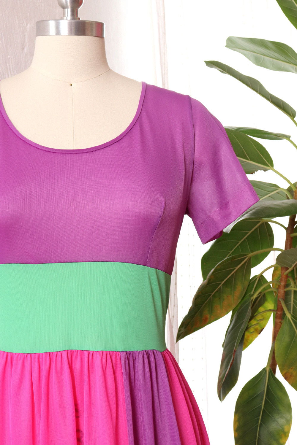 Genie Blocked Dress M