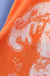 Tangerine Koi Cotton Dress M/L