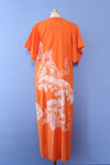 Tangerine Koi Cotton Dress M/L