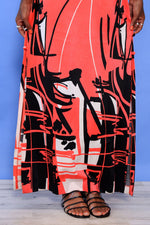 Jantzen Coral Graphic Maxi S/M