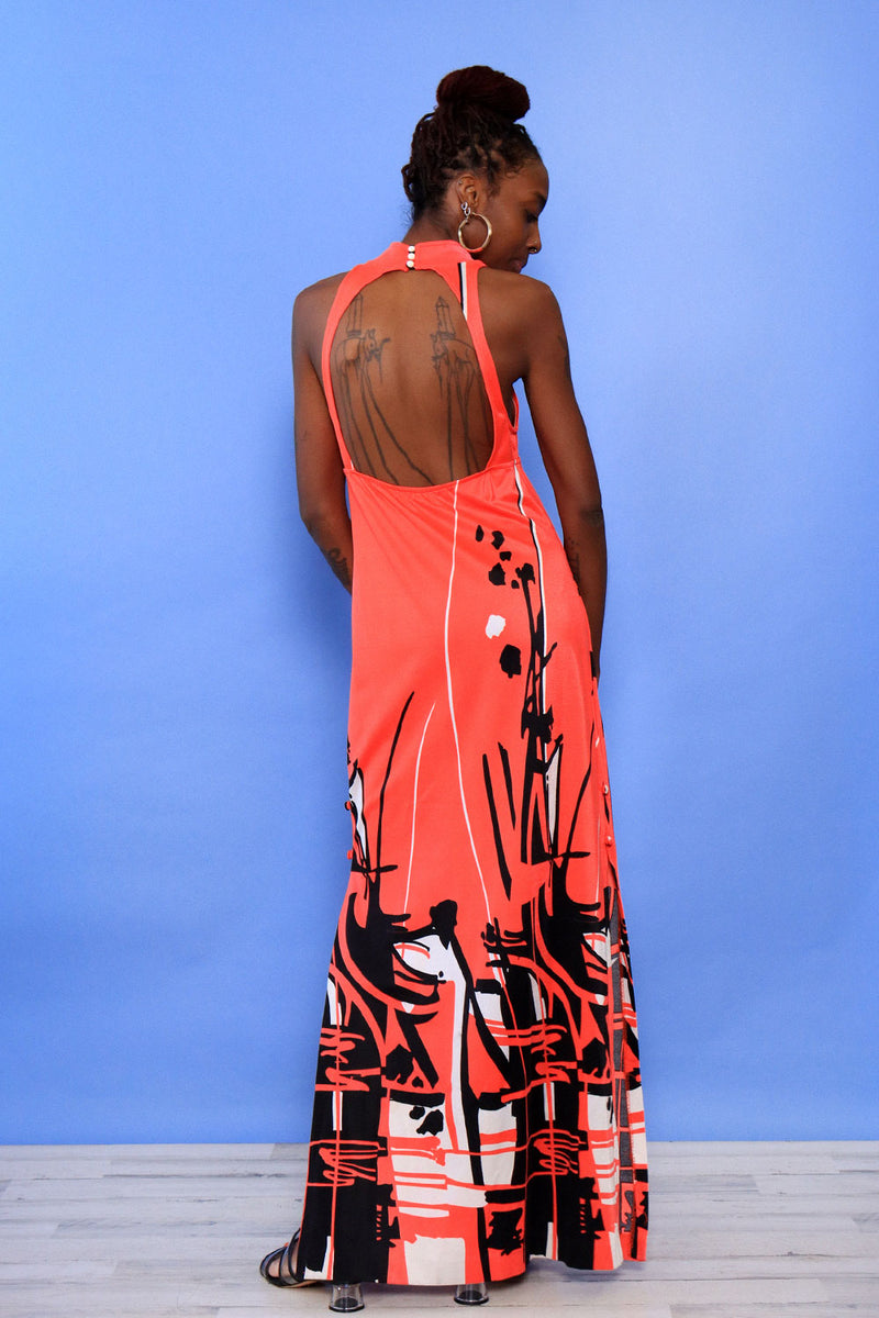 Jantzen Coral Graphic Maxi S/M