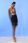 Deco Beaded Silk Shorts L