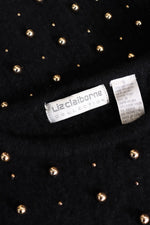 Starry Night Beaded Angora Sweater S/M
