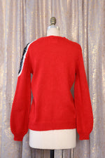 Cherry Mohair Bowie Sweater S/M