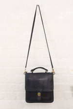 Midnight Blue Coach Station Bag