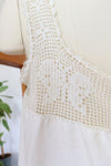 Edwardian Butterfly Crochet Top L