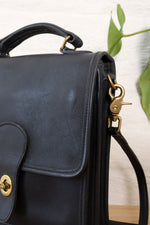 Midnight Blue Coach Station Bag