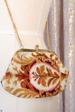 Baroque Needlepoint Chain Purse