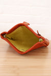 Pumpkin Leather "Tucaway" Travel Set