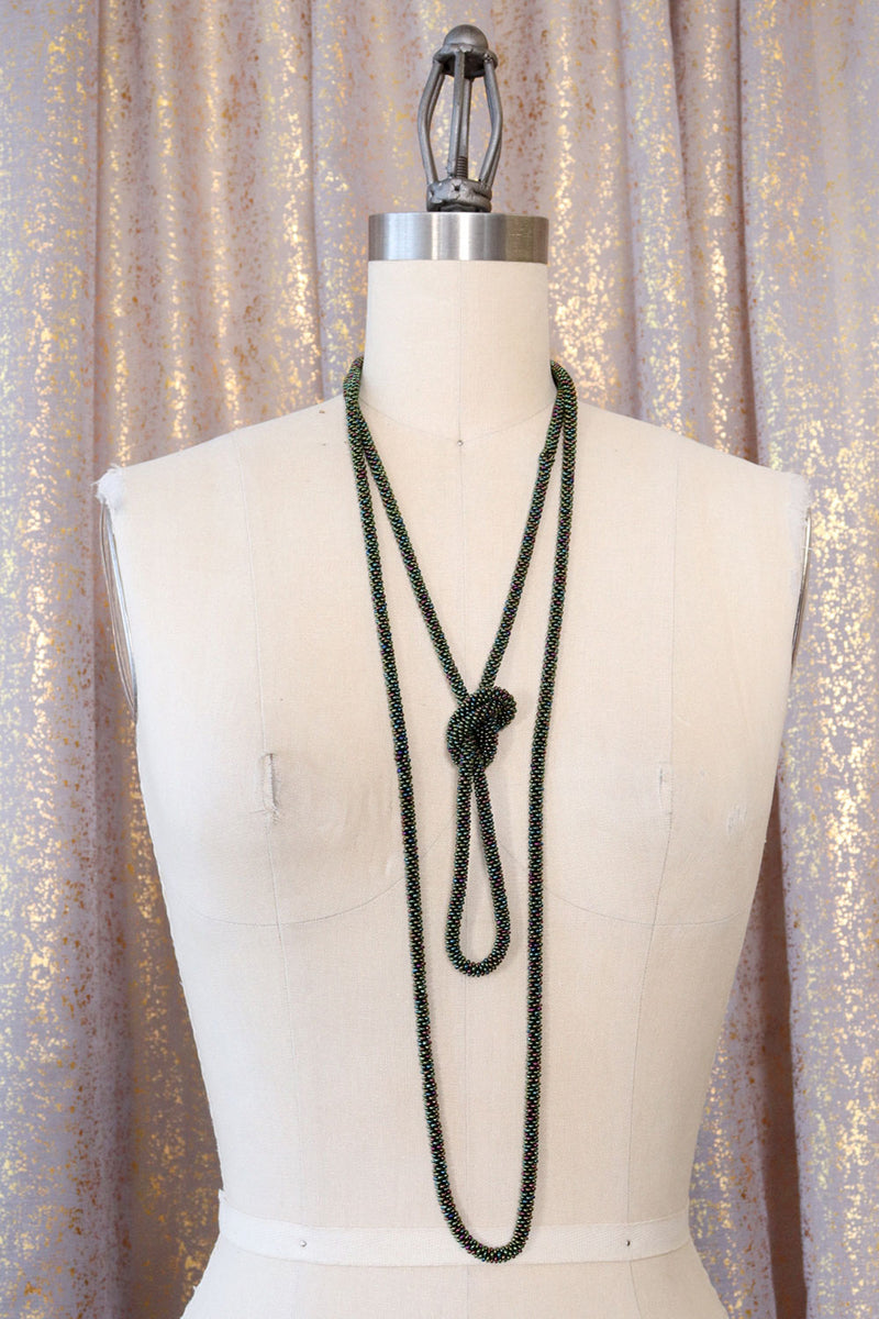 Beaded Lariat Rope Necklaces - Assortment