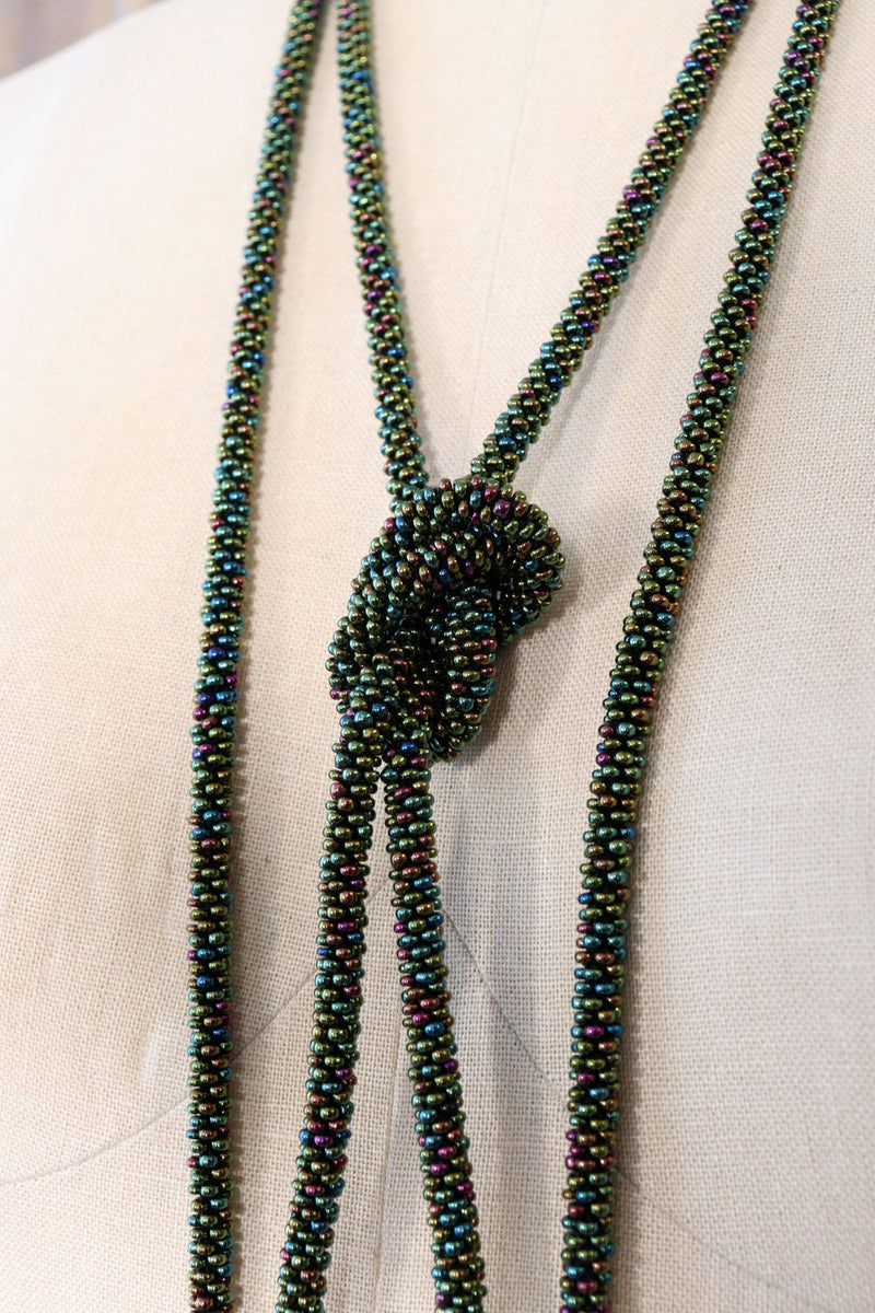 Beaded Lariat Rope Necklaces - Assortment