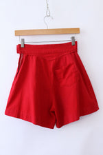 Cherry Red 1950s Shorts  XS