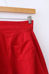 Cherry Red 1950s Shorts  XS
