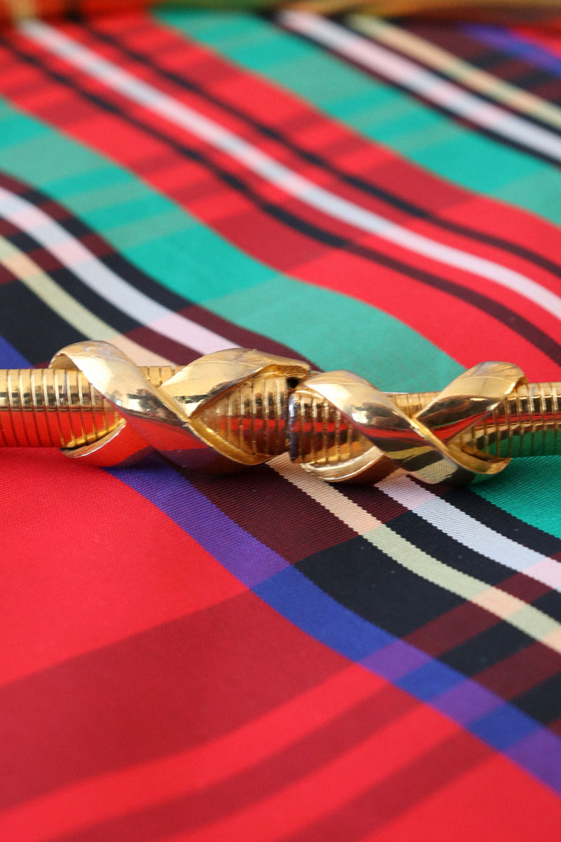 Skinny Golden Snake Belt