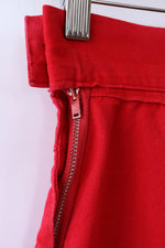 Cherry Red 1950s Shorts  XS