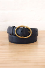 Orvis Navy Saddle Leather Belt