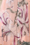 1970s Hanae Mori Silk Chiffon Lily Gown L