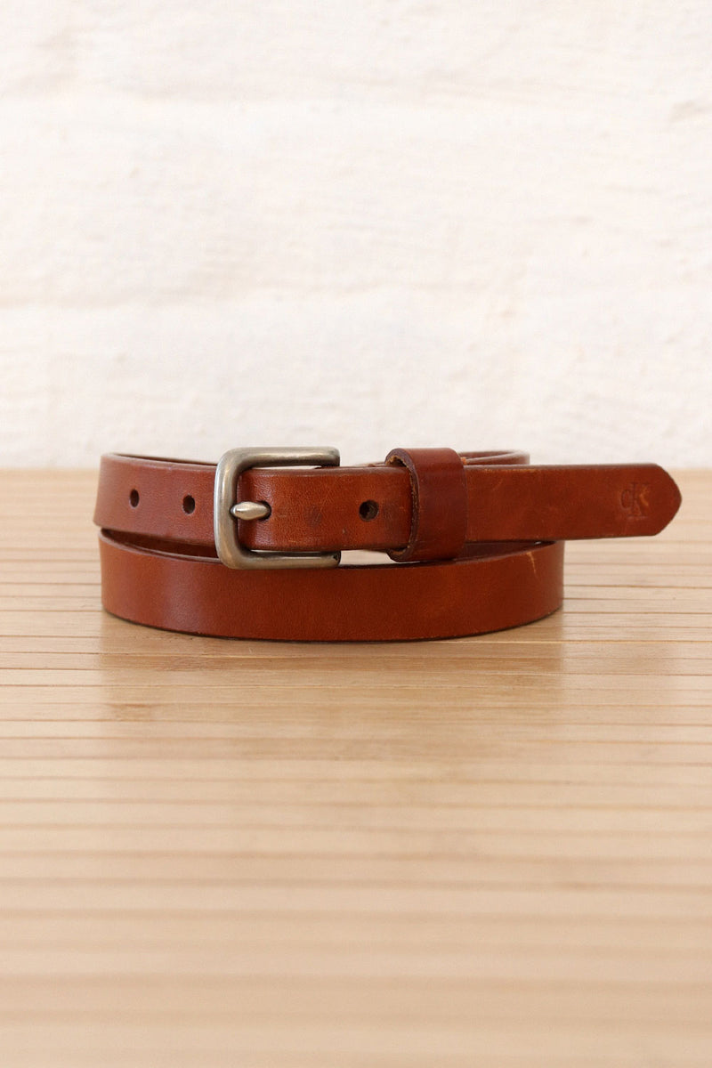 Calvin Klein Sleek Leather Belt