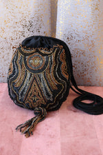 Deco Beaded Tassel Pouch