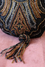 Deco Beaded Tassel Pouch