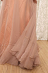 Hilary Floyd Balloon Sleeve Chiffon Gown XS-M