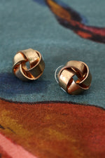 Knotted Stud Earrings
