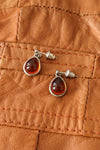 Petite Amber Drop Earrings