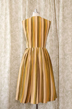 Wallpaper Stripe Pocket Dress L
