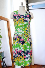 Technicolor Floral Pocket Sheath S/M