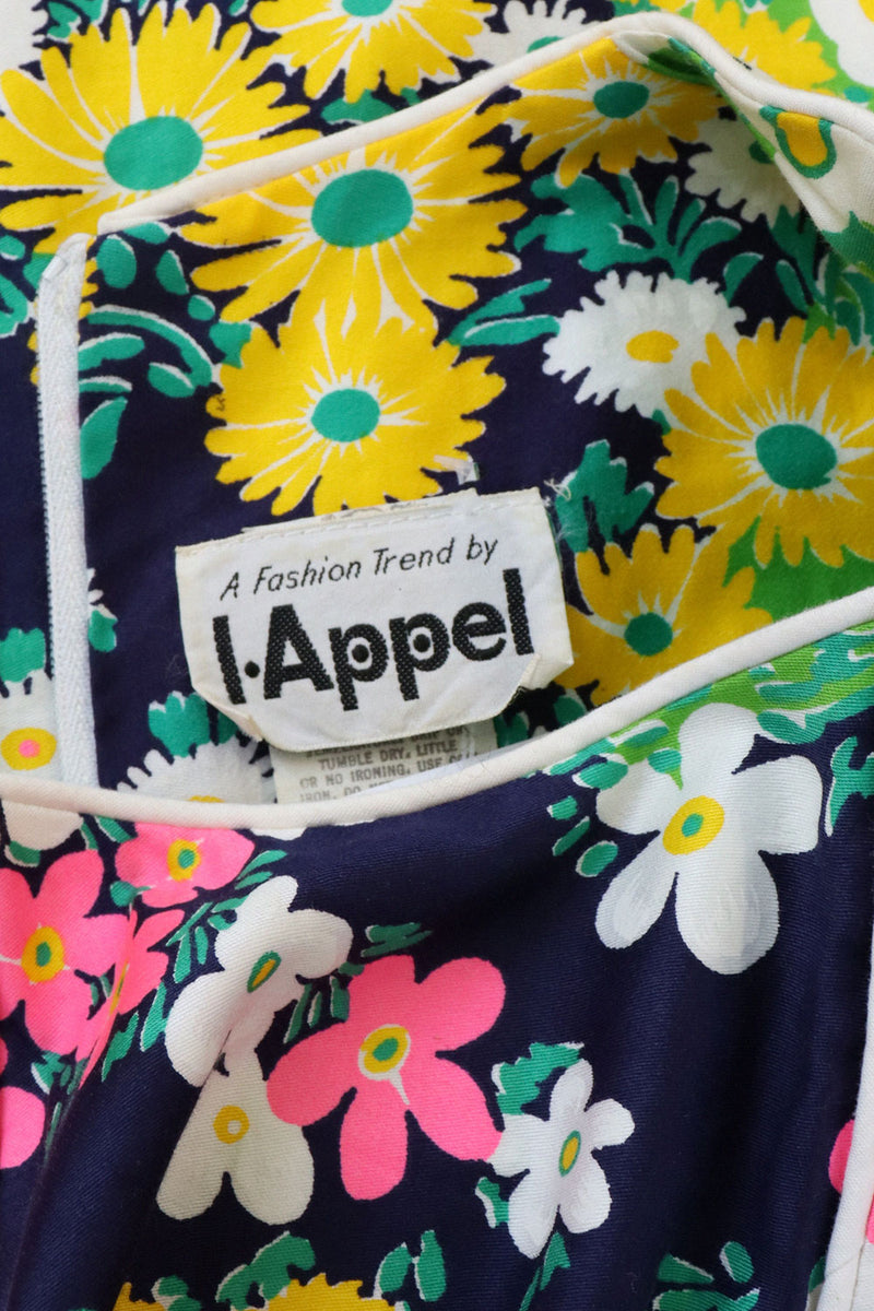Technicolor Floral Pocket Sheath S/M
