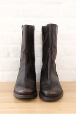 J. Crew Leather High Shaft Boots 10