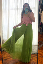 Pear Pleated Palazzos XS/S