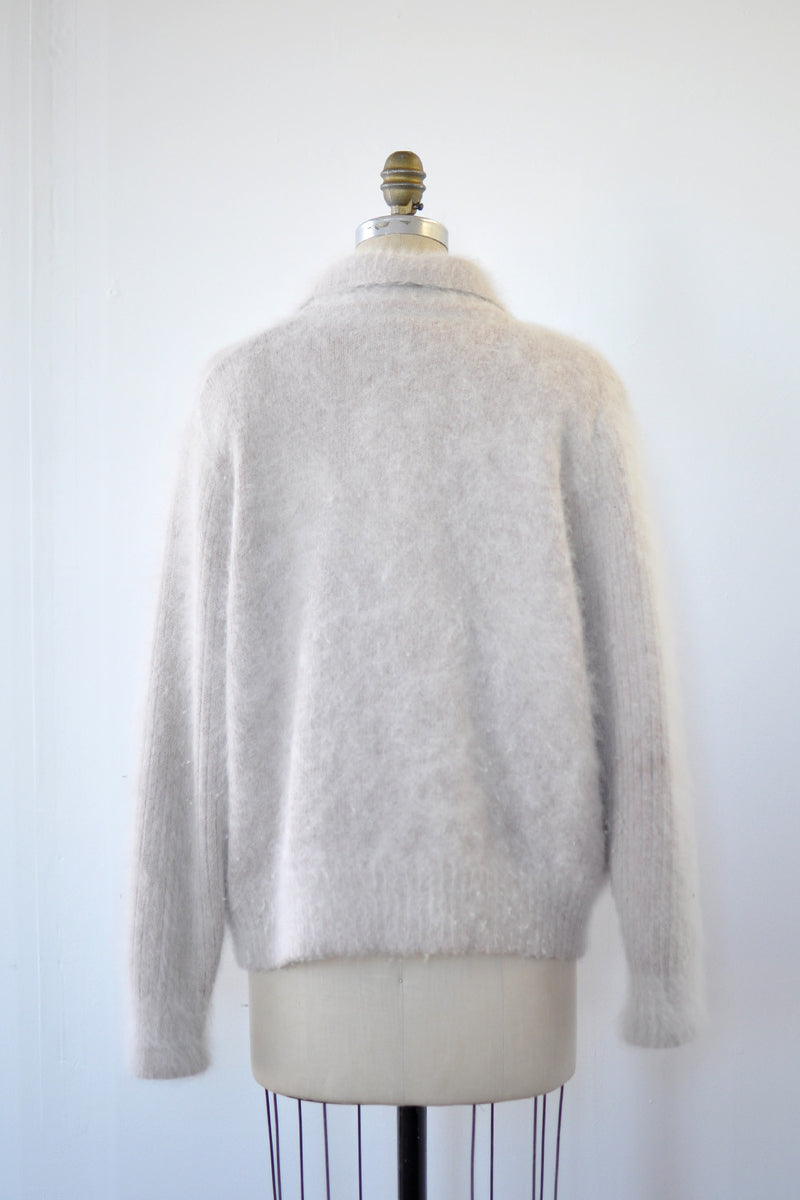 Fuzzy Angora Jacket M/L