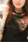 Koshka rose scarf
