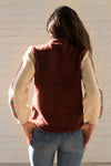 Feather Stitch 70s Sweater S