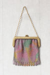 Whiting & Davis Painted Purse