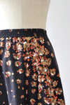 Cascading Floral Flare Skirt L