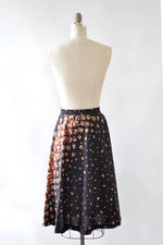 Cascading Floral Flare Skirt L