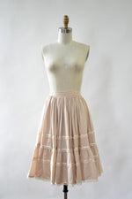 Ivory Petticoat Skirt XS