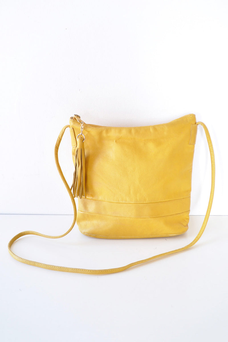 Daffodil Leather Crossbody Bag