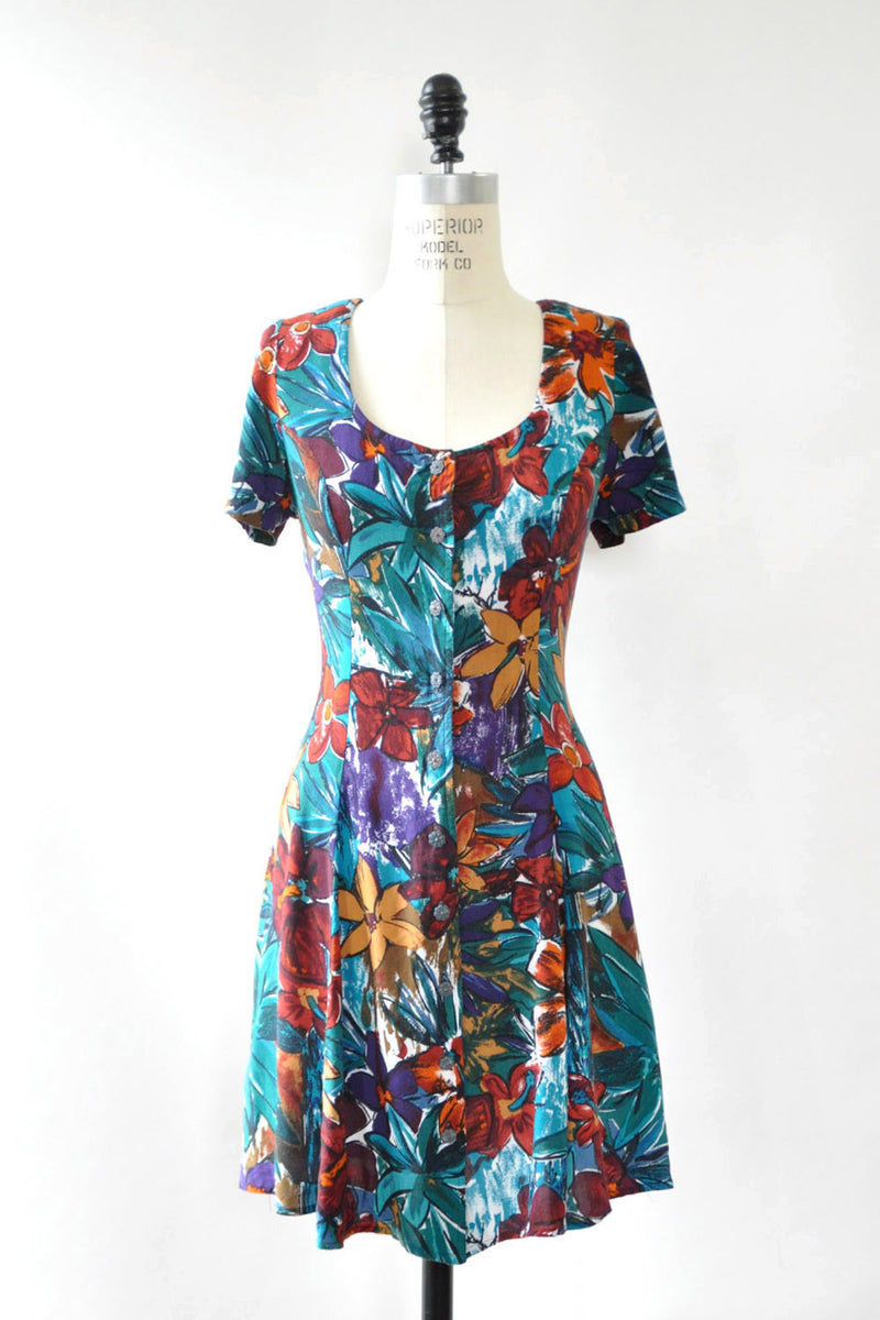 Jewel Floral Mini Dress XS/S/M