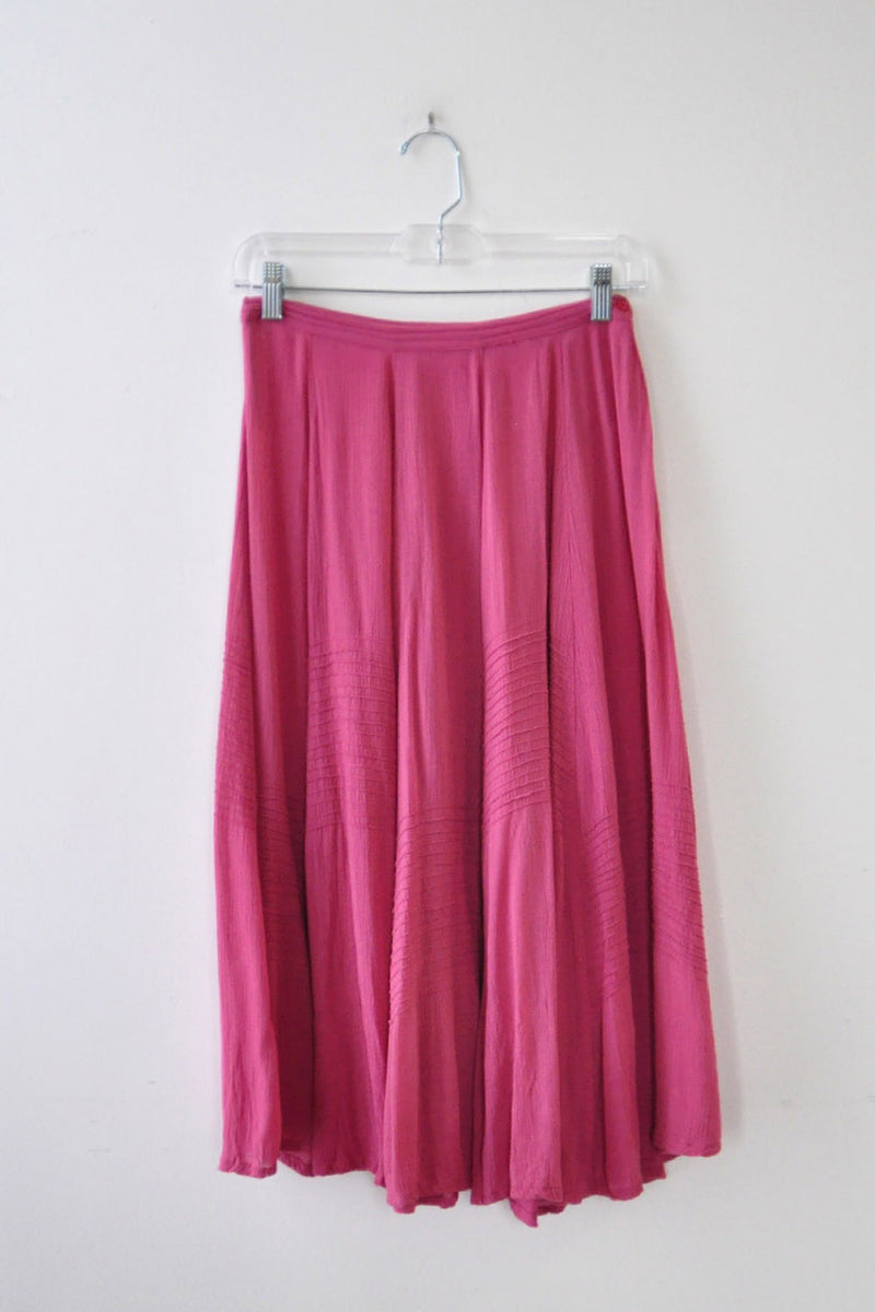 Flowy Raspberry Skirt XS