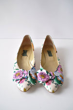 Flora Gucci Bow Heels 37.5