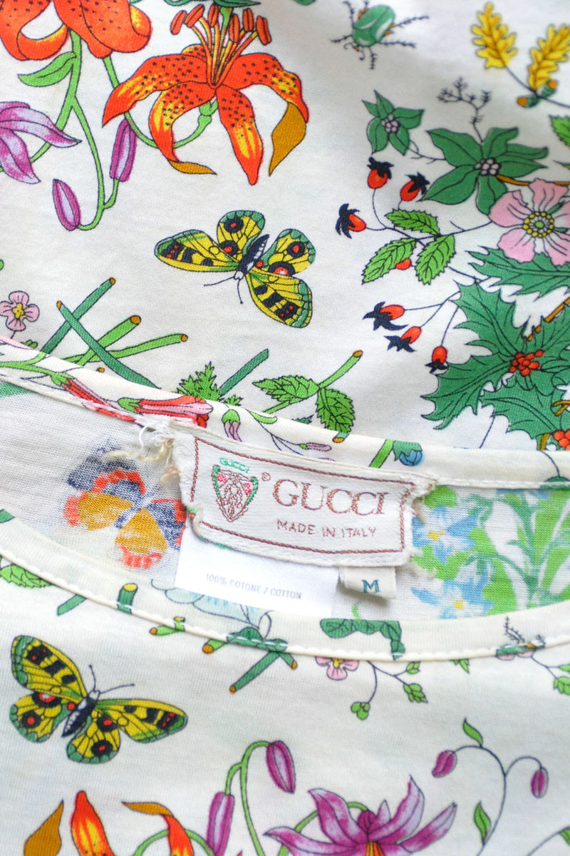 Gucci Flora Long Sleeve Tee S/M