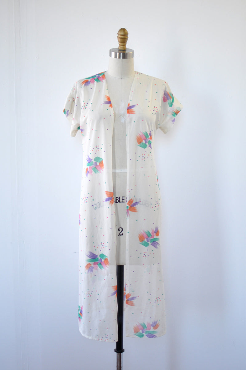 Brushstroke Confetti Kimono