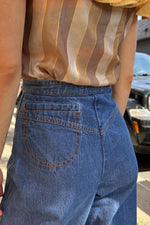 Gamin Flared Denim Gauchos S
