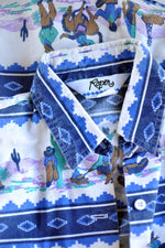 Roper Novelty Button Up XS